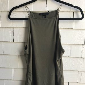 Forever21 Green Body Suit , Thin Strap